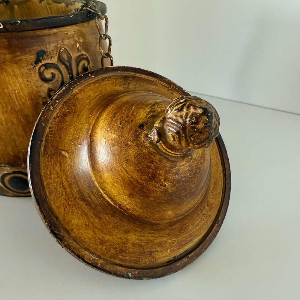 Vintage Brown Decorative Jar - Picture 5 of 7